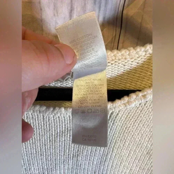 Liz Claiborne Vintage Handknit Long Sleev Crewneck Multicolored Sweater - Picture 8 of 9